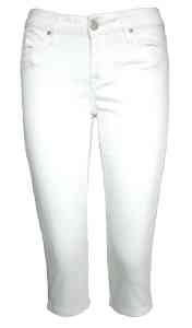 MUSTANG Capri Damen Jeans Jasmin White
